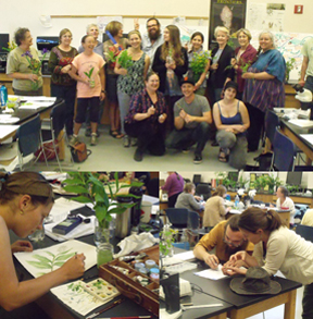 Vorobik Botanical Art Workshop Eugene May 2013